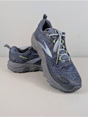 Brooks Divide trail running blue shoes women's size 7.5